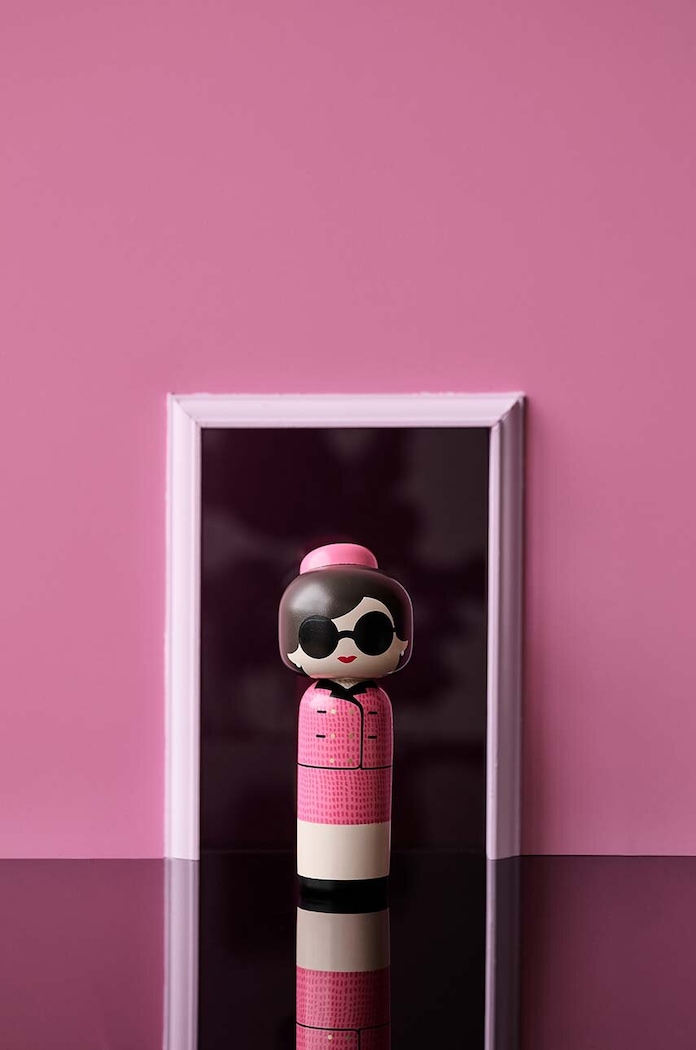 Lifestyle Lucie Kaas bambola kokeshi Jackie SI01JA multicolore