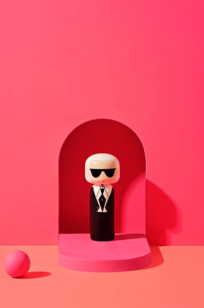 Lifestyle Lucie Kaas papusa kokeshi Karl SI02KA multicolor