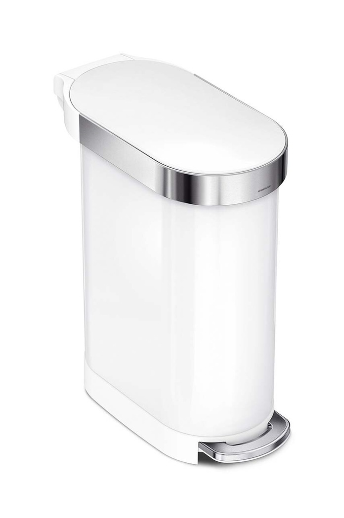 Simplehuman cos de gunoi 45 l alb CW2069