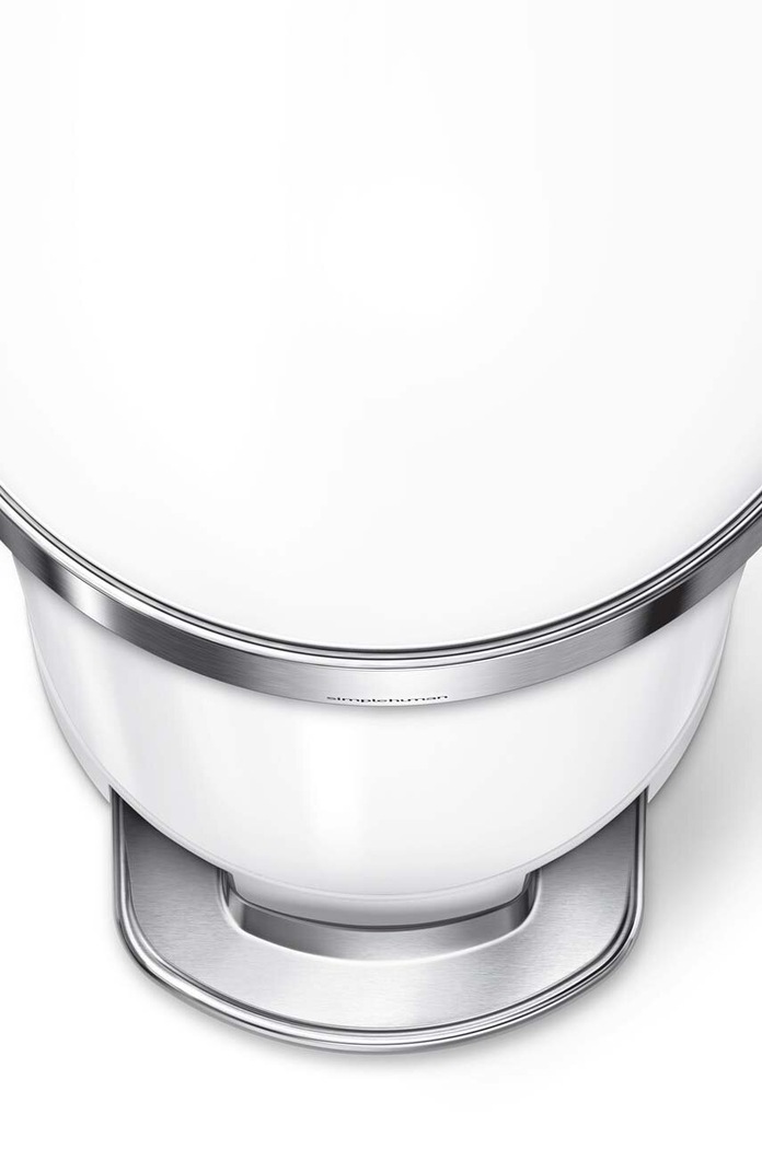 Baie Simplehuman cos de gunoi 45 l CW2069 alb
