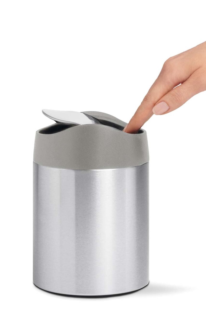 Simplehuman cestino dei rifiuti 1,5 l CW2084 grigio AA00