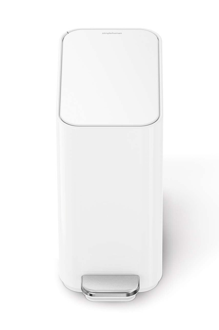 Simplehuman cos de gunoi Slim Pedal 5 L CW2102 alb AA00