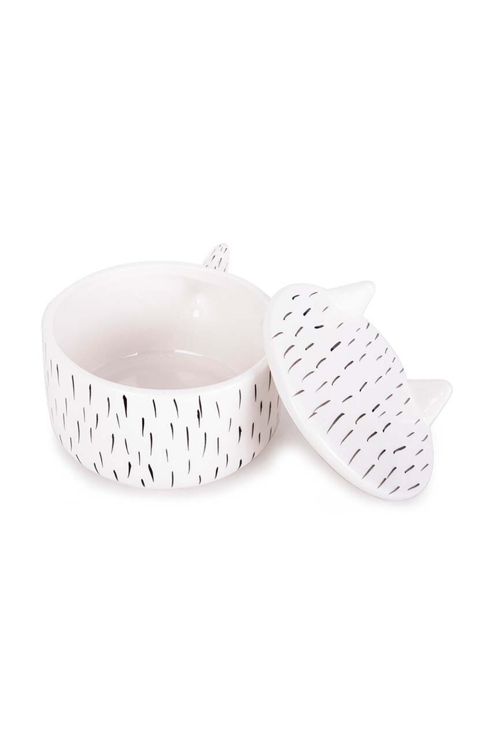 Living și dormitor Helio Ferretti recipient cu capac Fox Pot 121455 multicolor