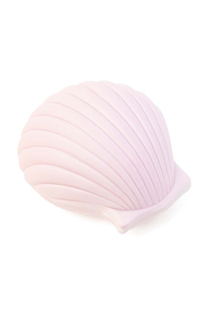 Helio Ferretti recipient cu capac Shell Box roz 122094