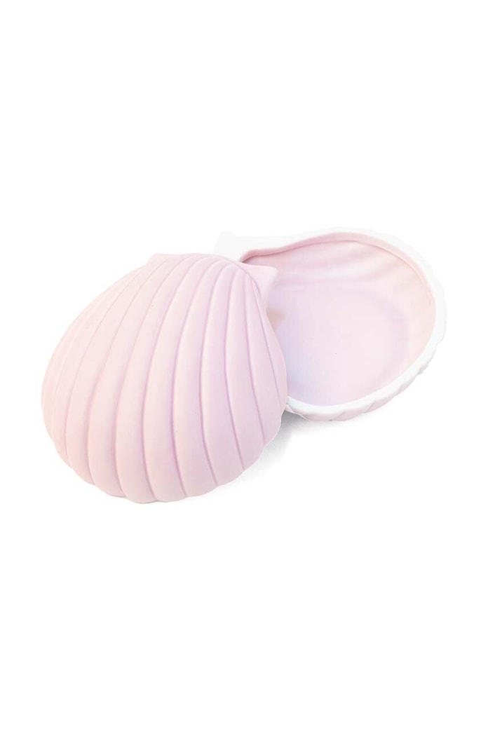 Helio Ferretti recipient cu capac Shell Box 122094 roz AA00