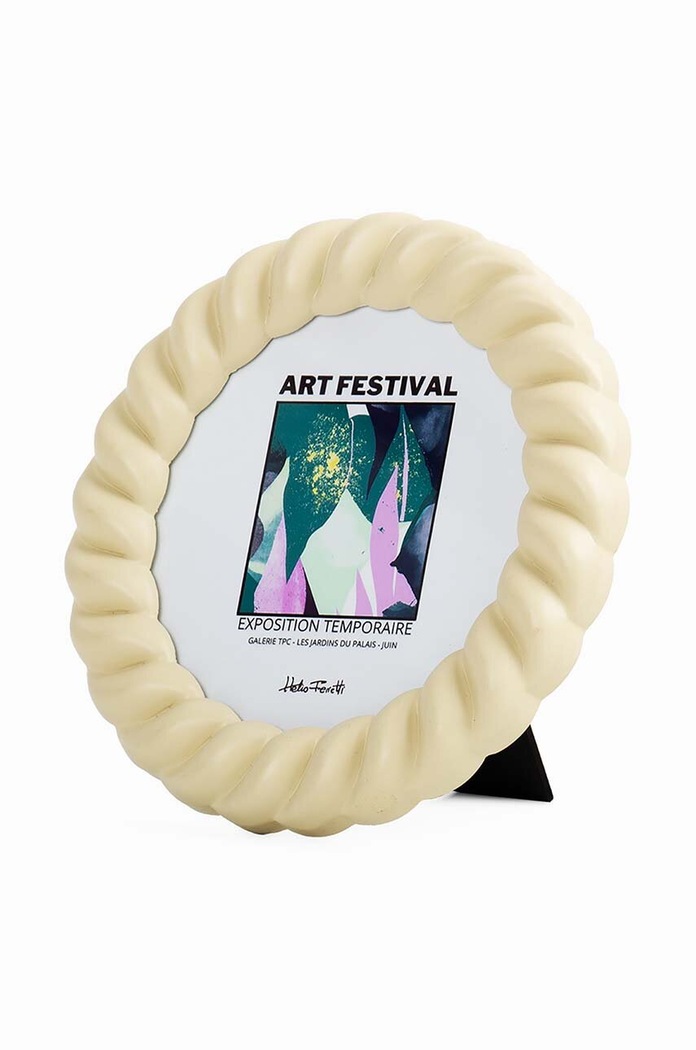 Helio Ferretti Ramă foto Oval Braid 122348 bej AA00