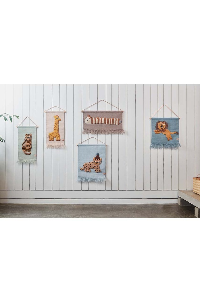 OYOY dekoracja ścienna Giraffe Wallhanger multicolor 1100519