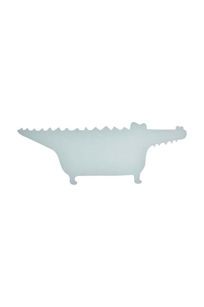 OYOY mata łazienkowa Crocodile Gustav niebieski M107497