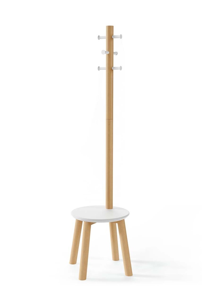 Vešiak na vrchné oblečenie Umbra Pillar Stool and Coat Rack viacfarebná 1014257.668
