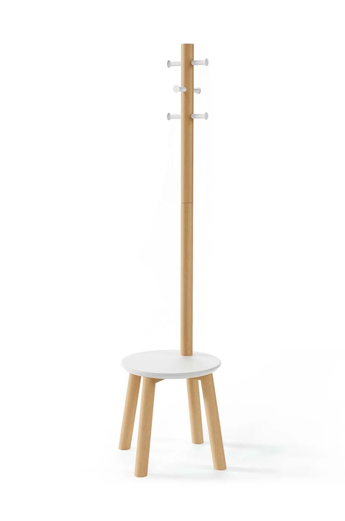 Vešiak na vrchné oblečenie Umbra Pillar Stool and Coat Rack viacfarebná 1014257.668