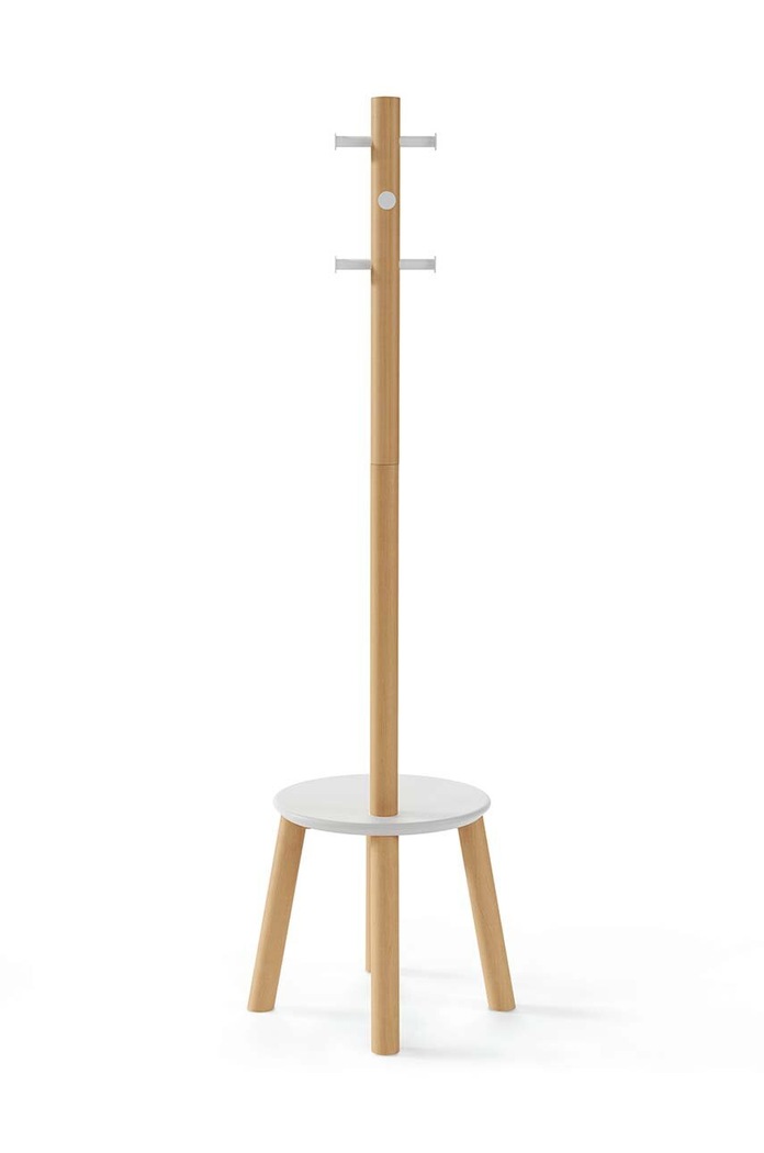 Vešiak na vrchné oblečenie Umbra Pillar Stool and Coat Rack viacfarebná 1014257.668