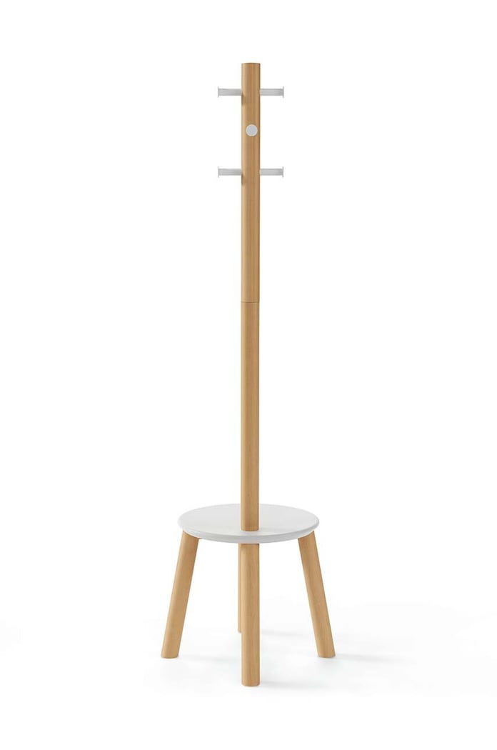Vešiak na vrchné oblečenie Umbra Pillar Stool and Coat Rack viacfarebná 1014257.668