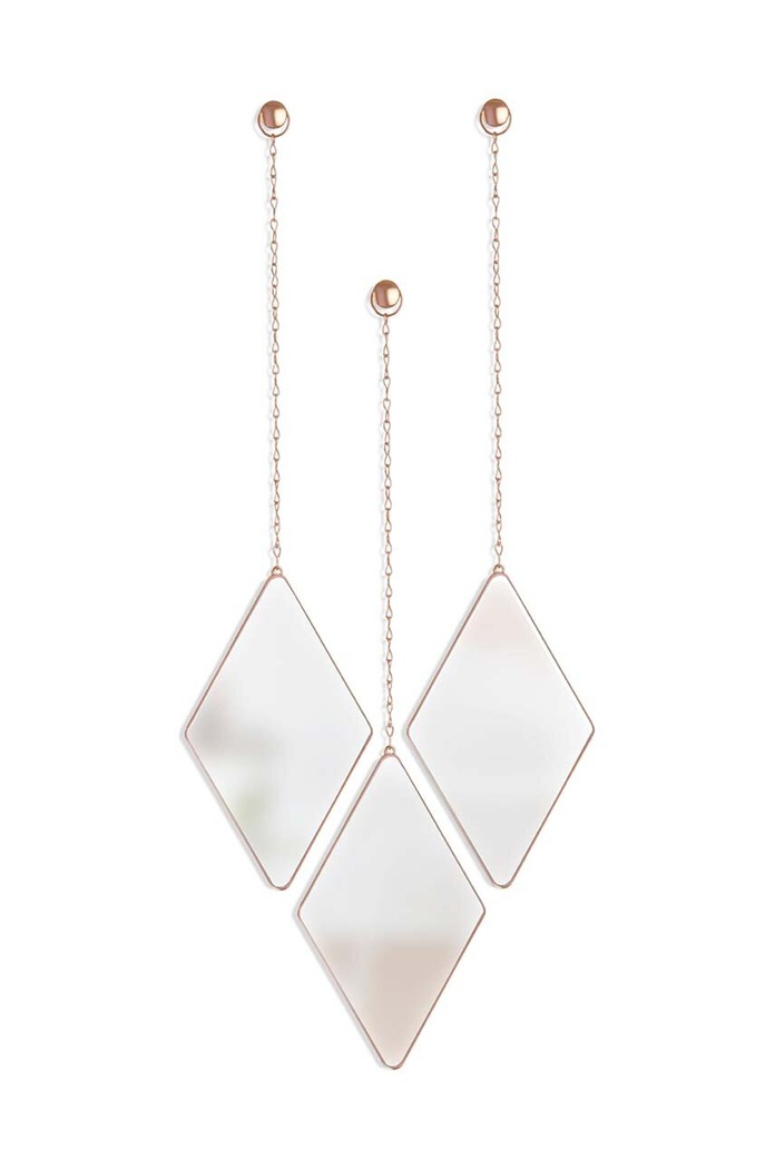 Umbra Set de oglinzi Dima Diamond 3-pack maro 358777.880