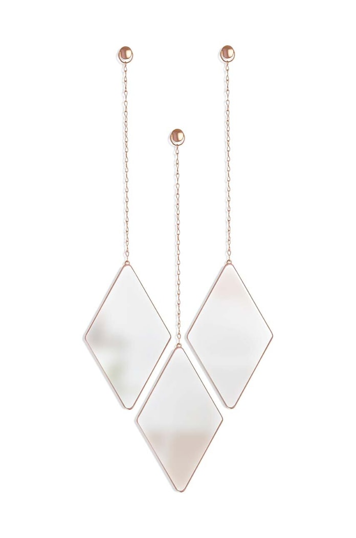 Umbra Set de oglinzi Dima Diamond 3-pack maro 358777.880