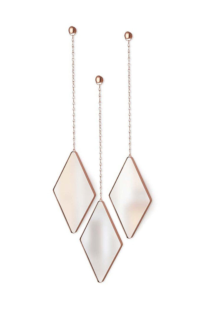 Umbra Set de oglinzi Dima Diamond 3-pack 358777.880 maro AA00