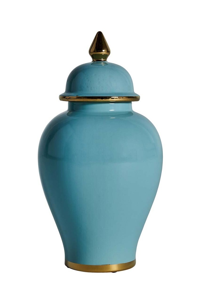 Διακοσμητικό βάζο Vical Rif Vase μπλε 30171
