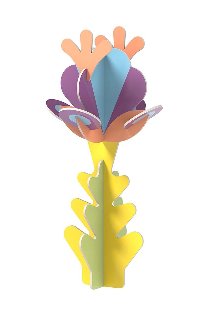 Diy sochárstvo Octaevo Flower Paper Sculpture 4 viacfarebná OEFPS4.21