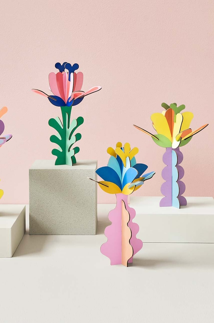 Diy sochárstvo Octaevo Flower Paper Sculpture 4 viacfarebná OEFPS4.21