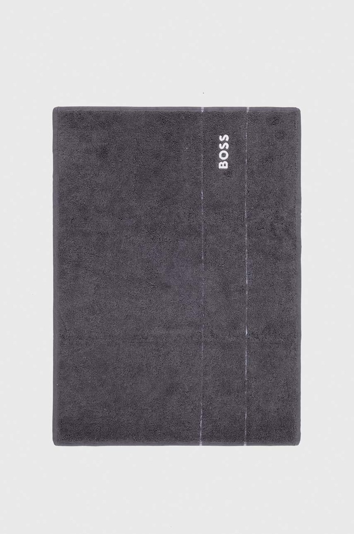 Koupelna Malý bavlněný ručník BOSS PLAIN 50 x 70 cm 1011416 šedá