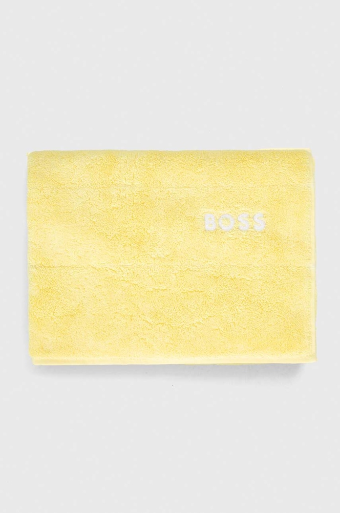 Malý bavlněný ručník BOSS PLAIN 50 x 70 cm 1011522 žlutá AA00