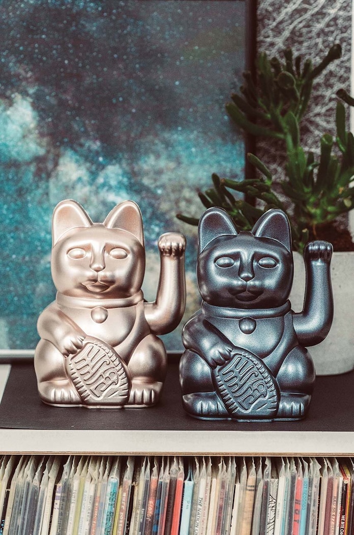 Вітальня та спальня Декорація Donkey Lucky Cat - Galaxy 330440 блакитний