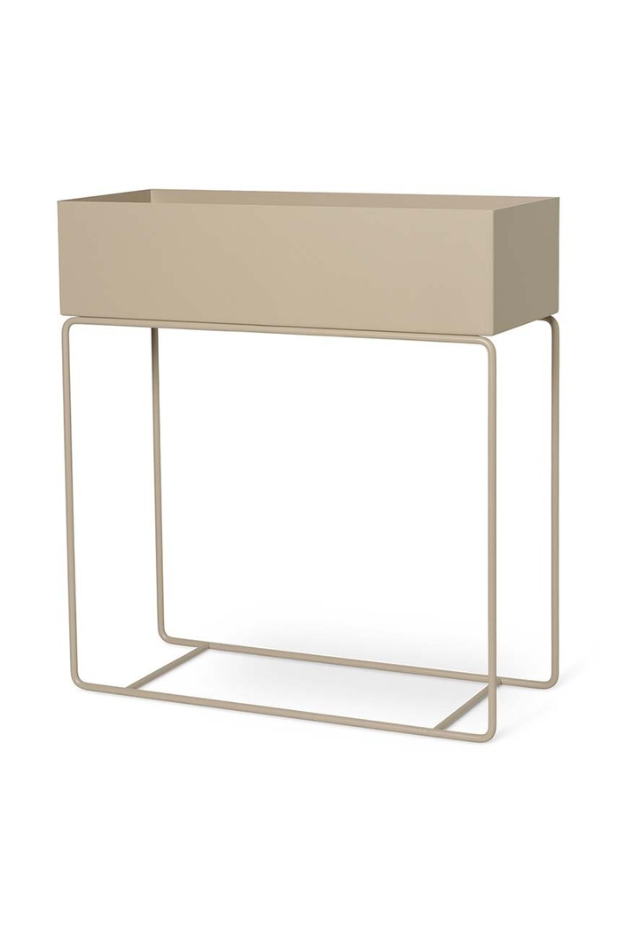 Горшок со стеллажом ferm LIVING Plant Box 60 x 65 x 25 cm. 100080693 бежевый AA00