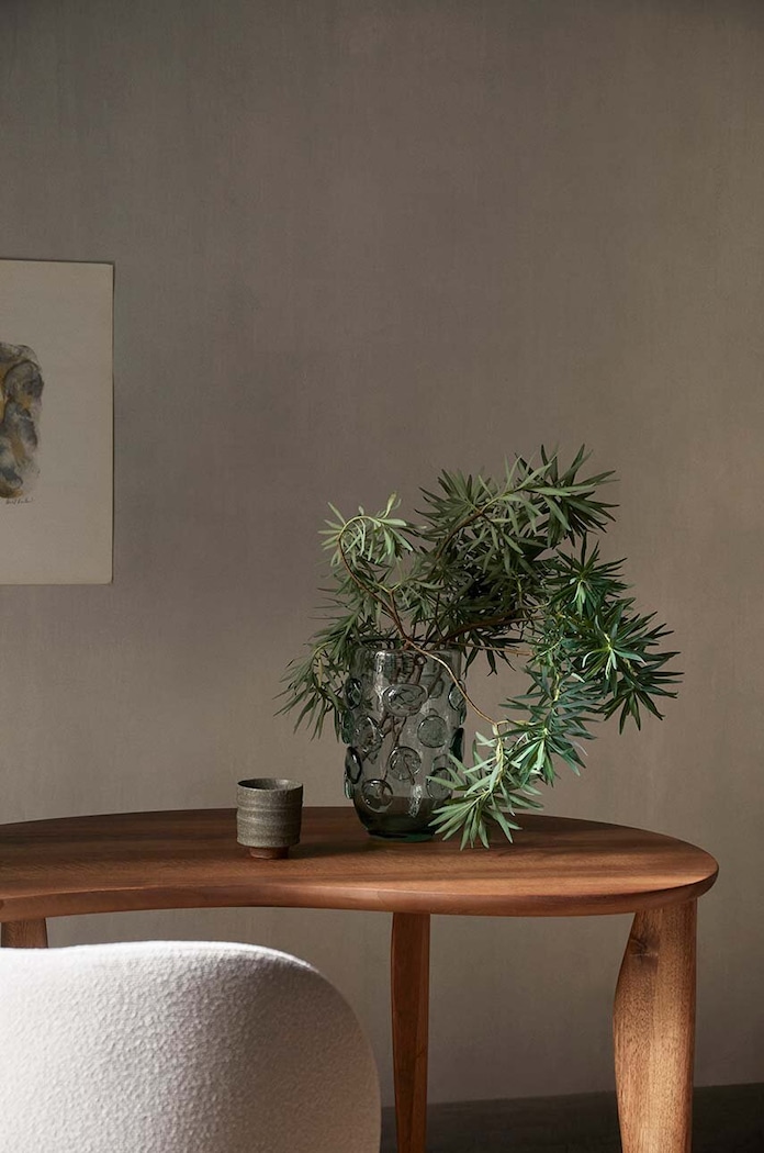 Obývacia izba a spálňa Dekoratívna váza ferm LIVING Lump Vase 1104267229 priesvitná