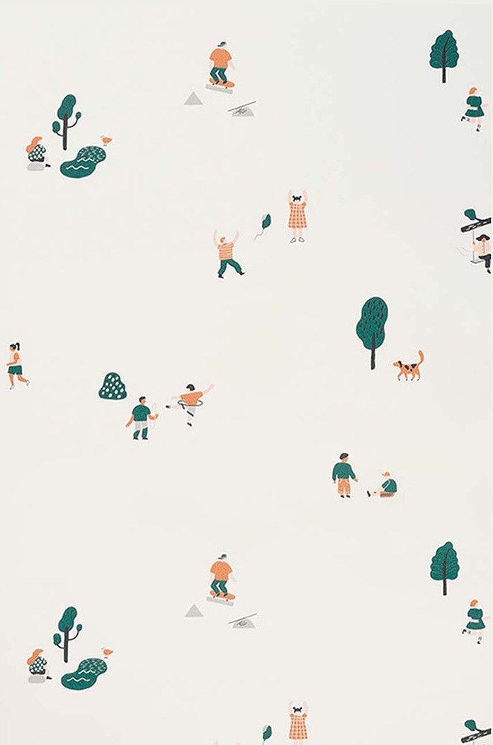 Tapeta ferm LIVING The Park viacfarebná 1104263768