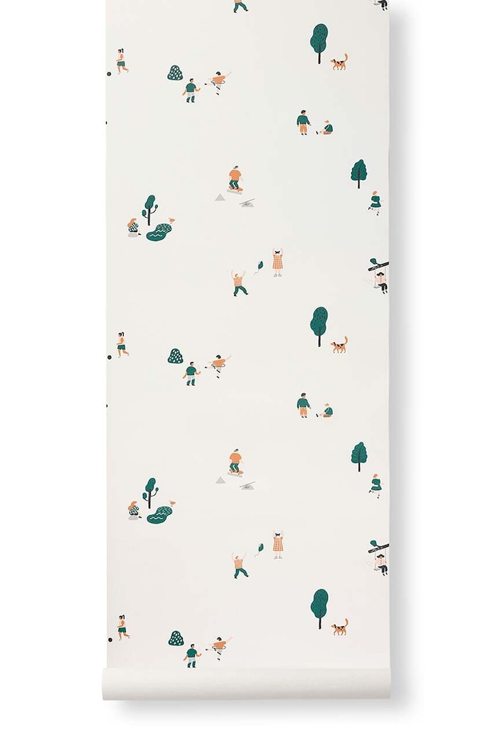 Tapeta ferm LIVING The Park 1104263768 viacfarebná AA00
