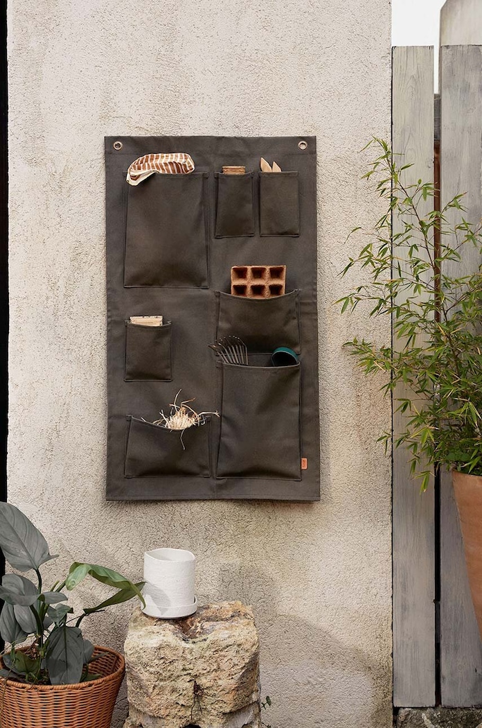 ferm LIVING organizator de perete Bark Garden Wall Storage 1104267582 verde AA00