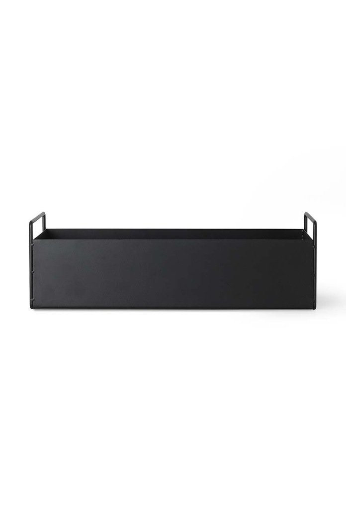 Ferm Living Pat de flori Plant Box negru 3291