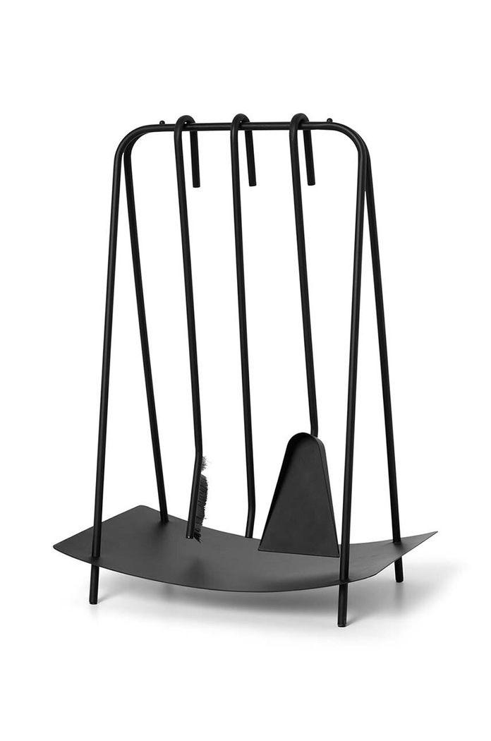 ferm LIVING accesorii pentru șemineu Port Fireplace negru 100567101