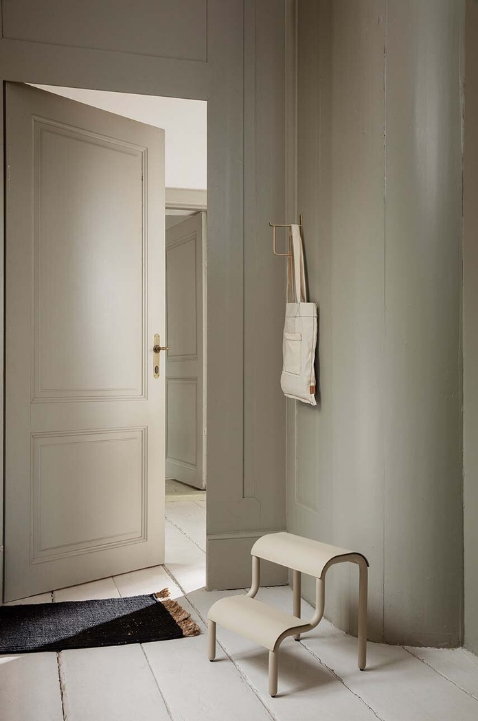 Dnevni boravak i spavaća soba Zidna vješalica ferm LIVING Hang Rack 1104264510 zlatna