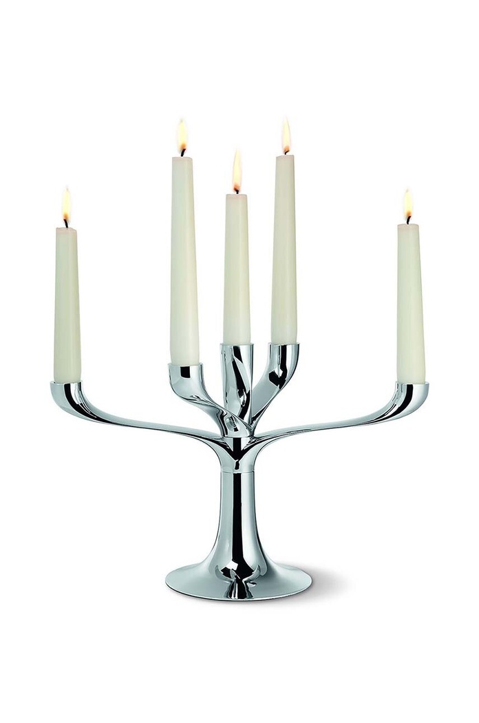 Philippi sfesnic decorativ Candelabra gri P123167
