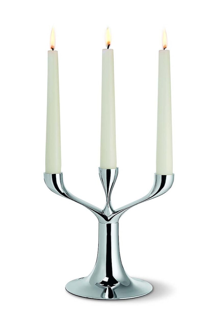 Philippi sfesnic decorativ Candelabra gri P123167