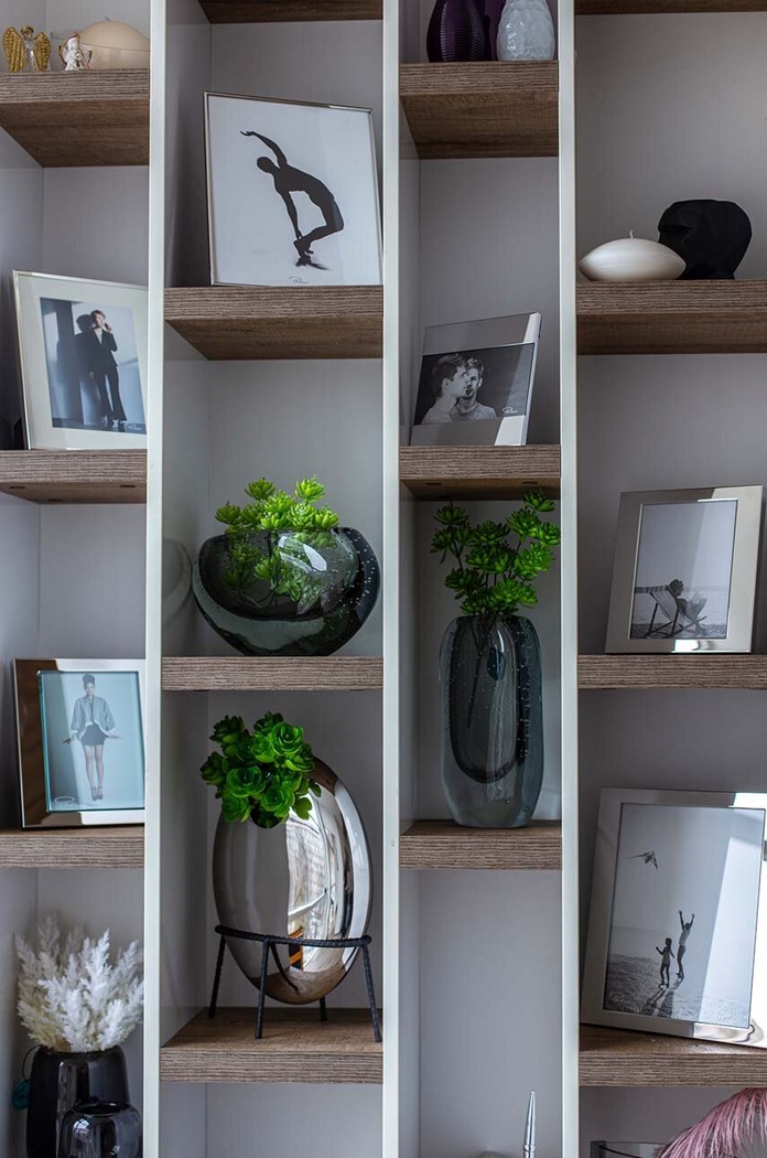 Obývacia izba a spálňa Foto rámček Philippi Zak P208005 sivá