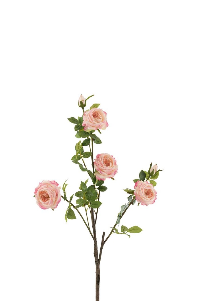 J-Line planta artificiala Rose multicolor 12497