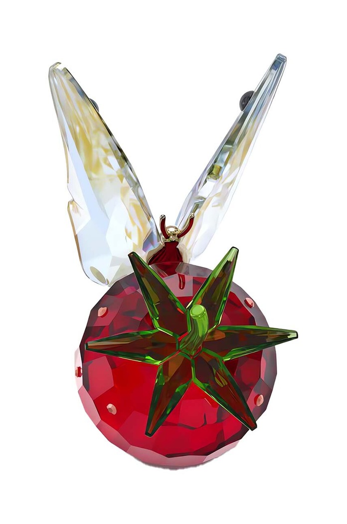 Swarovski Dekoracja Idyllia Butterfly and Strawberry 5666846 transparentny AA00