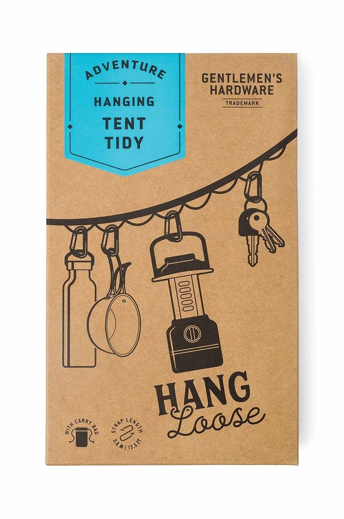 Gentlemen's Hardware kemping fogas Hanging Tent Tidy többszínű GEN702UK