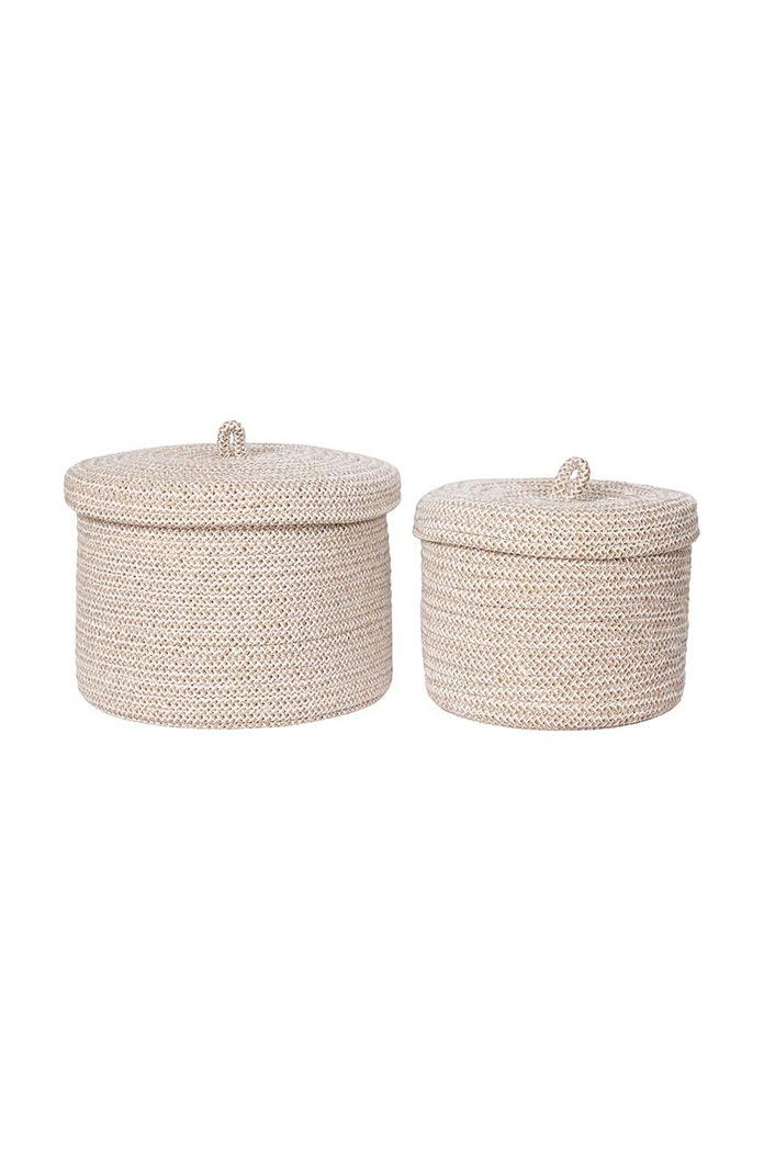 Košara za skladištenje House Nordic Sebal 2-pack bež 4401546