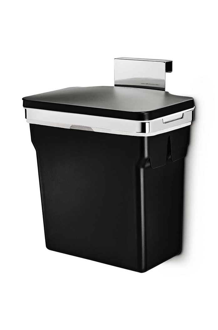 Κάδος σκουπιδιών Simplehuman In Cabinet 10 L μαύρο CW1643