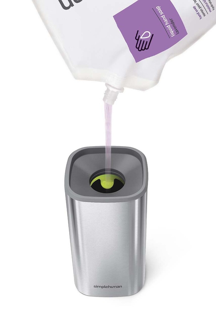 Simplehuman szappan adagoló Pulse Pump 295 ml szürke KT1183