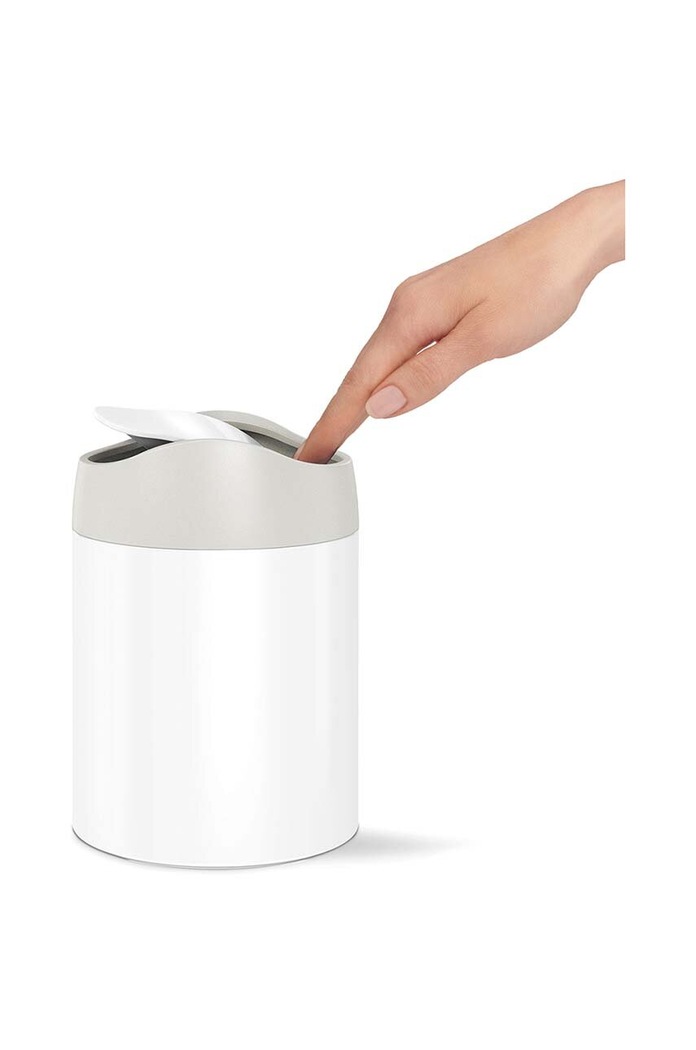 Koš za smeće Simplehuman Mini Bin 1,5 L CW2079 bijela AA00