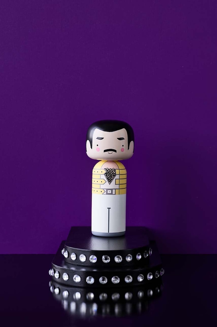 Lucie Kaas papusa kokeshi Freddie SI02FR multicolor AA00