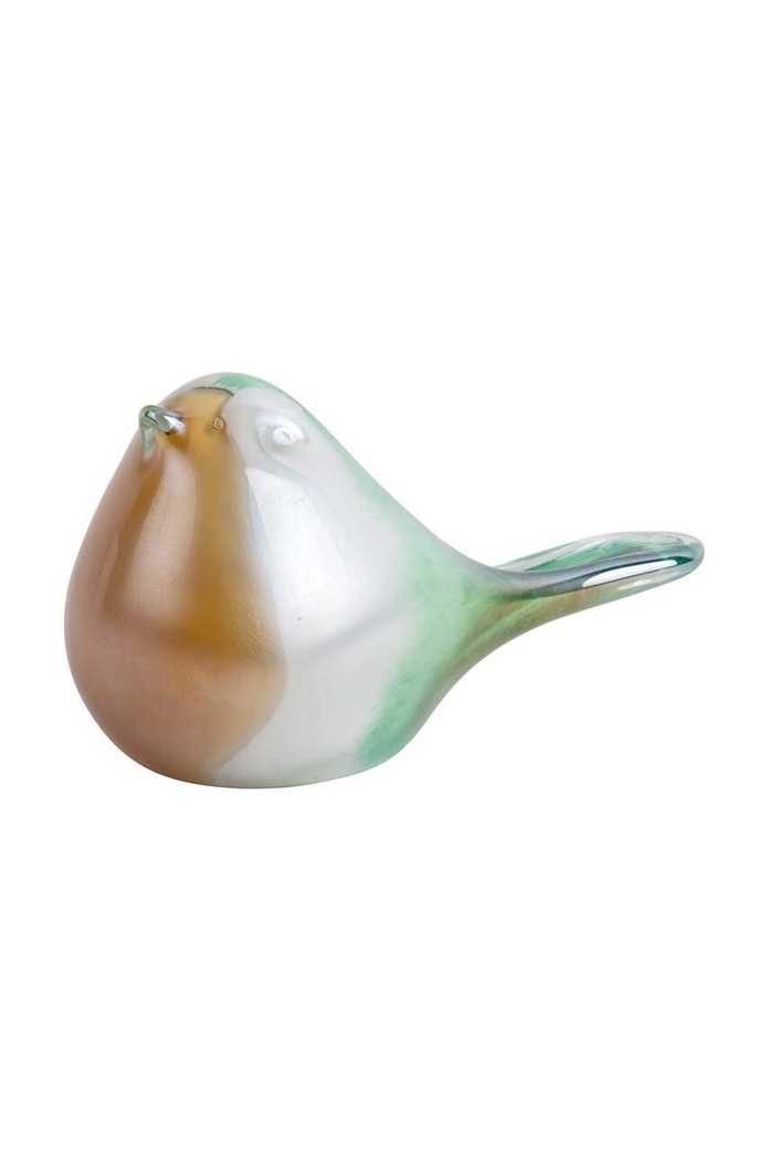 Present Time Decorație Fat Bird verde PT4086GR