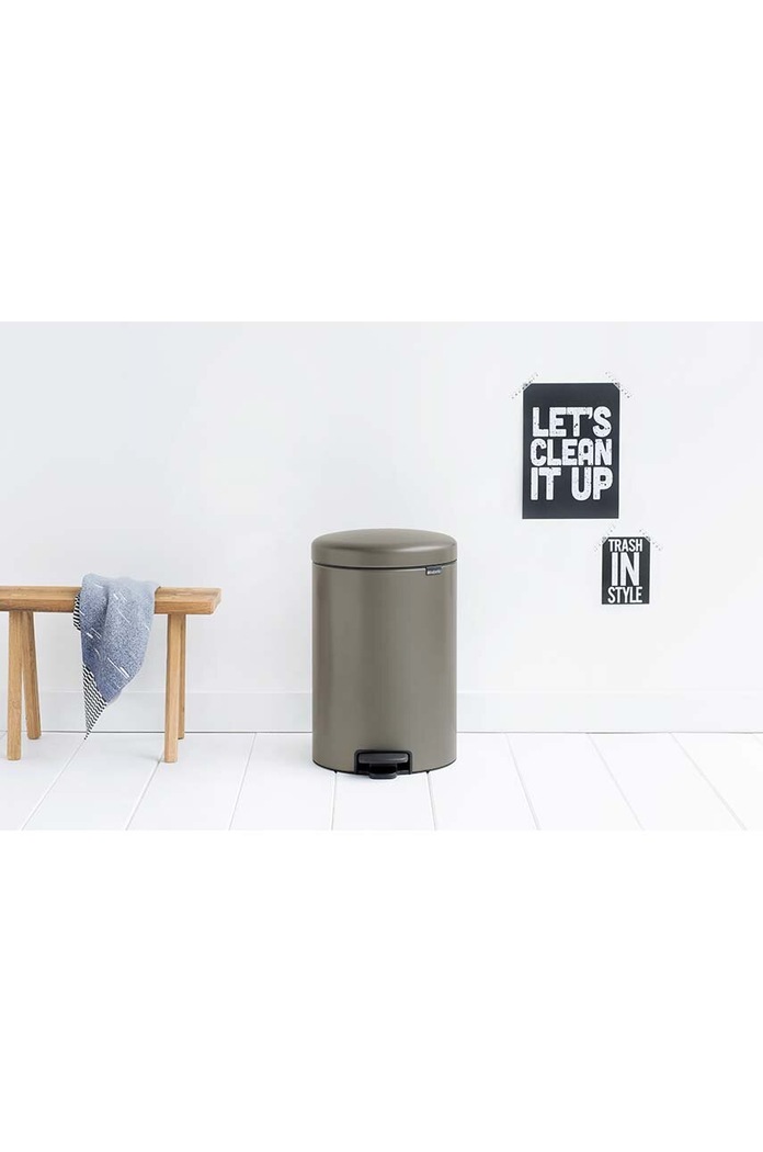 Brabantia cestino dei rifiuti NewIcon 20 L 114045 marrone