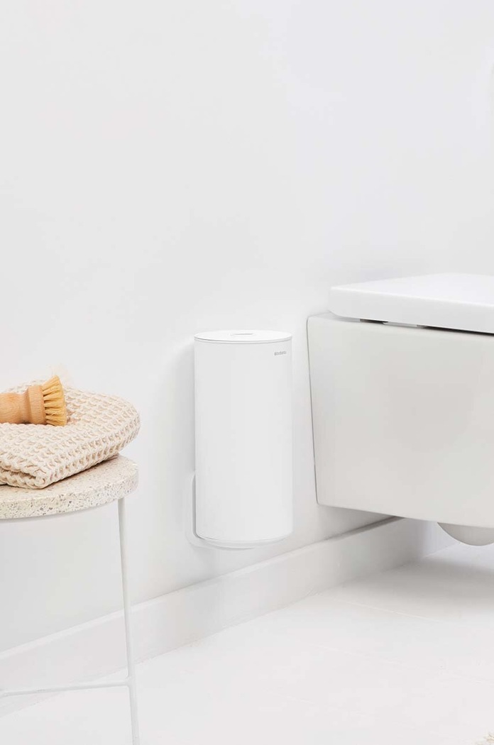 Kúpeľňa Zásobník na toaletný papier Brabantia MindSet 303180 biela