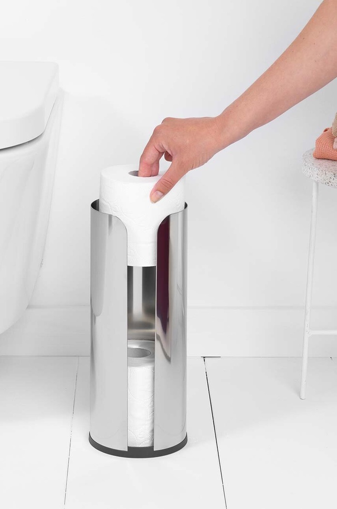 Brabantia suport hârtie igienică ReNew 280580 gri