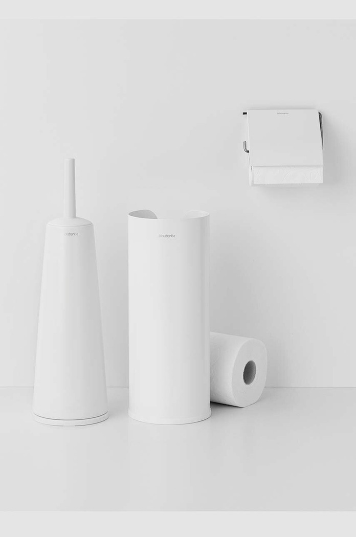 Brabantia set accessori da bagno ReNew pacco da 3 280627 bianco AA00