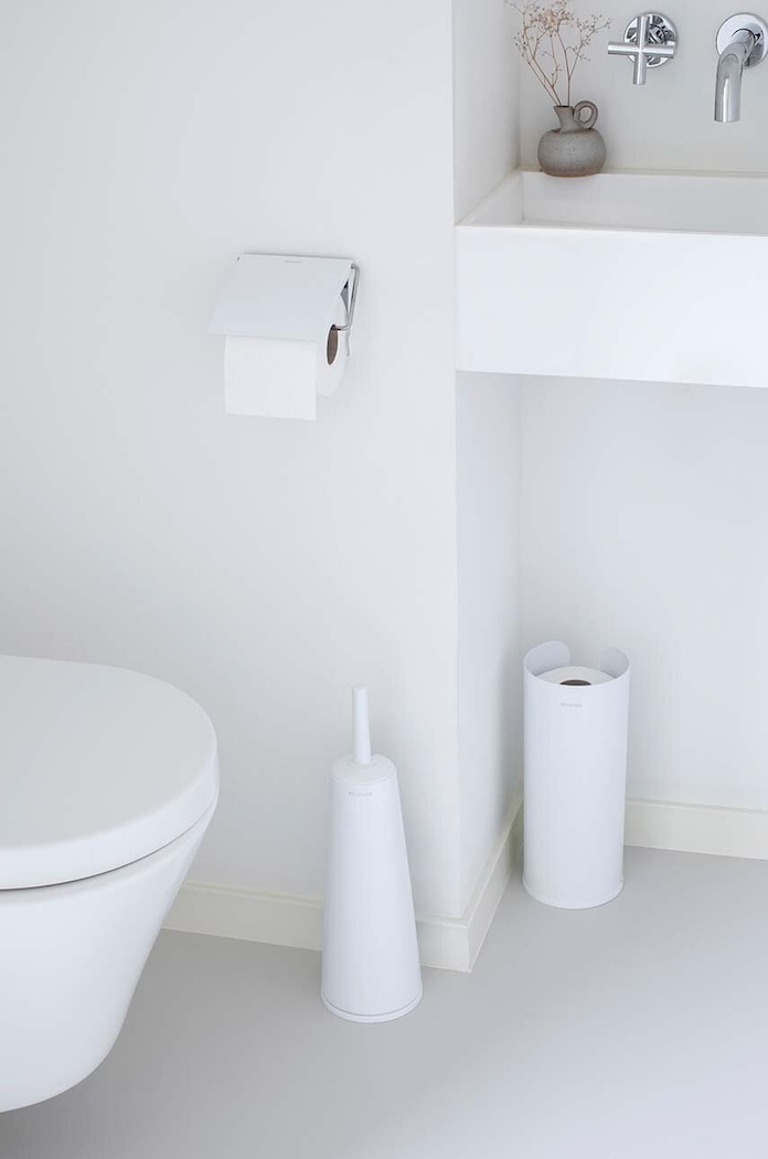 Bagno Brabantia set accessori da bagno ReNew pacco da 3 280627 bianco